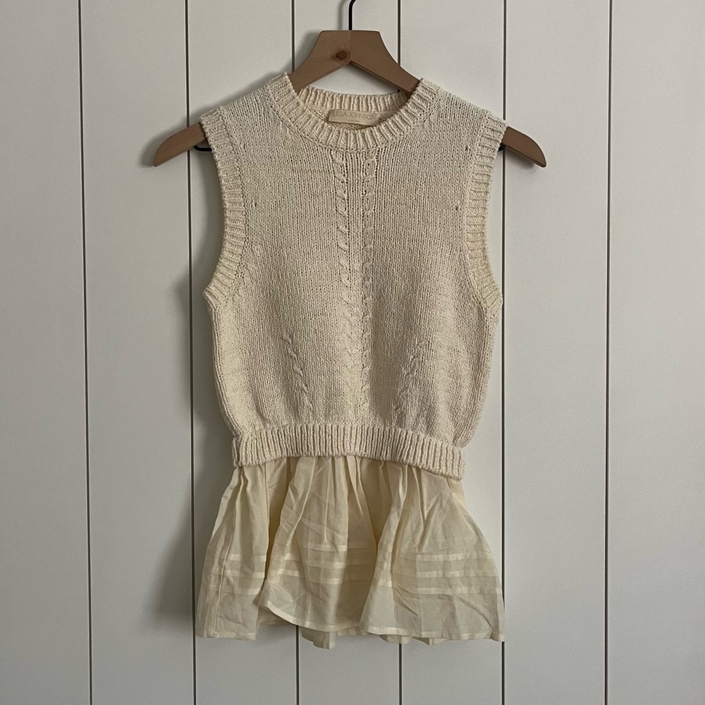 Ulla Johnson Ivory Edda Top - Picture 6 of 8